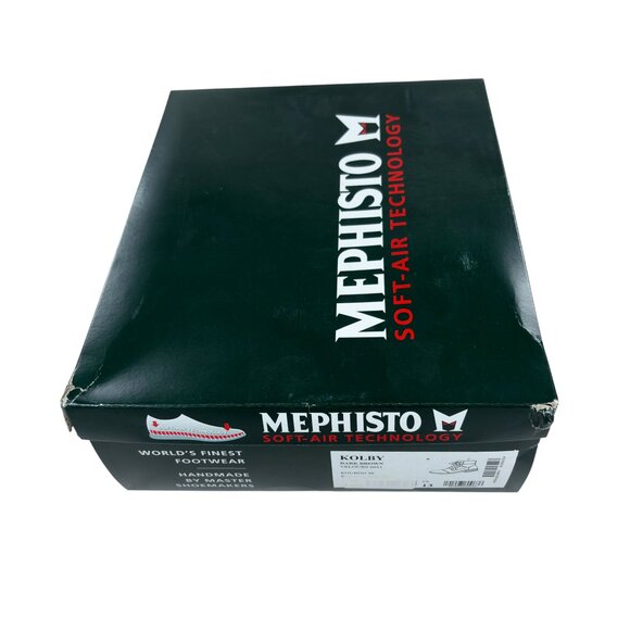 Mephisto KOLBY Ankle Boots Mens Size 13 SOFT-AIR Suede Side Zip Dark Brown main image 8